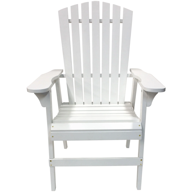 Over-Sized White Adirondack Chair