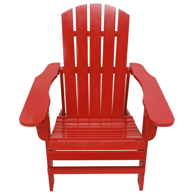 Red Adirondack Chair