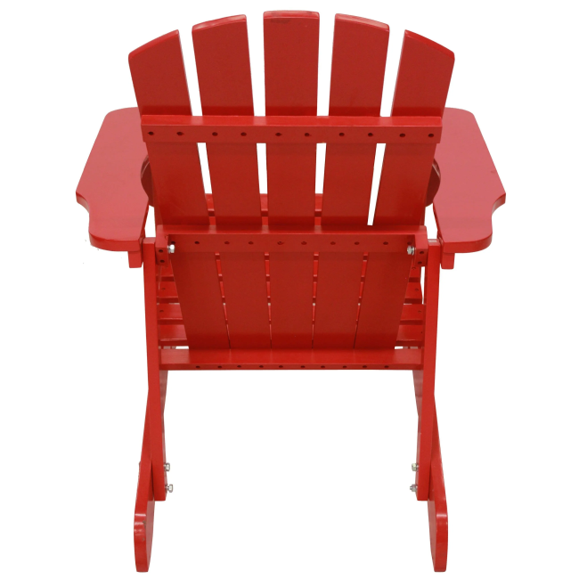 Red Adirondack Chair