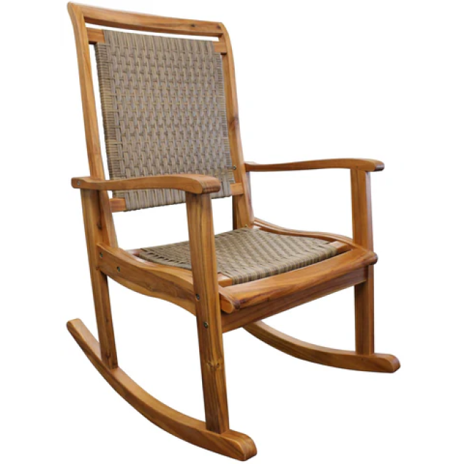 Sequoia Wicker Patio Rocker