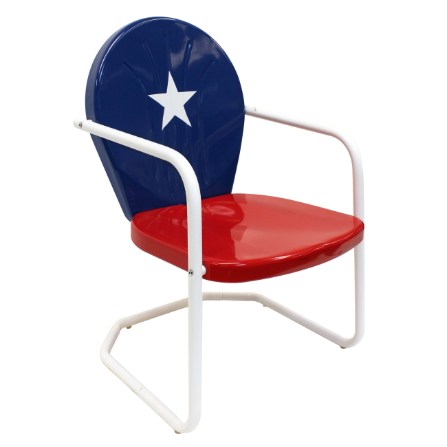 Texas Retro Metal Chair