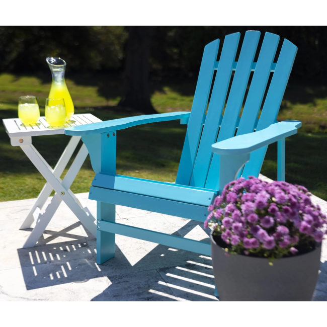 Turquoise Adirondack Chair