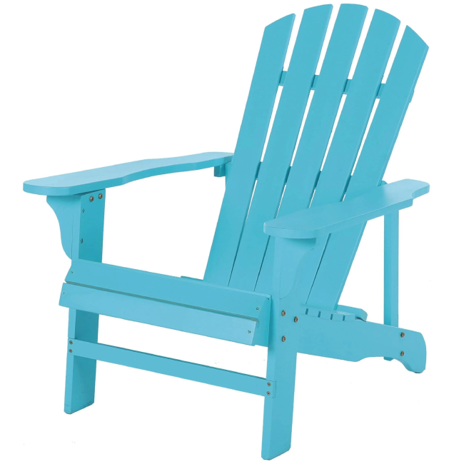 Turquoise Adirondack Chair