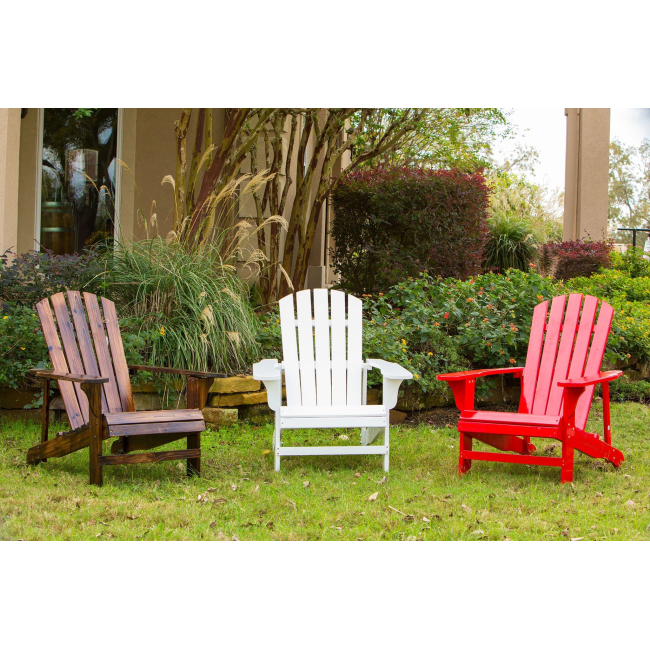 White Adirondack Chair