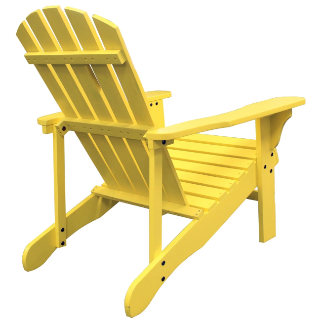 Yellow Adirondack Chair