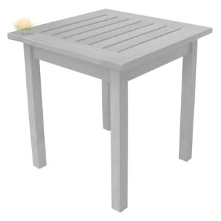Heartland White End Table