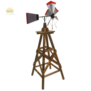6.5 Ft. Char-Log Windmill