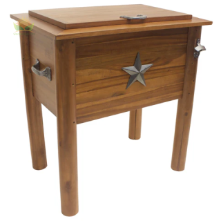 Amber-Log Cooler - 56 qt