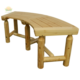 Aspen Curved Bench