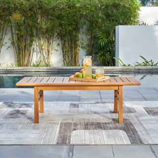 BÀN GỖ ACACIA NGOÀI TRỜI 2
