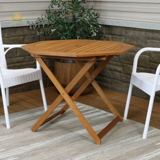 BÀN GỖ ACACIA NGOÀI TRỜI 8