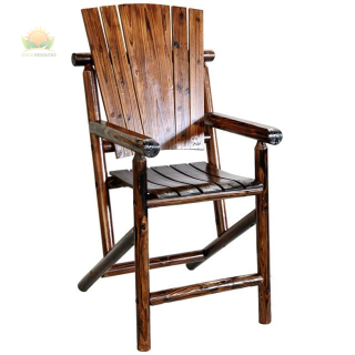 Char-log Bar Arm Chair