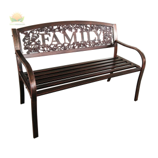 Family Metal Bench