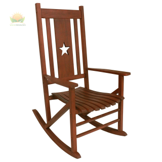 Heartland Natural Star Classic Porch Rocker