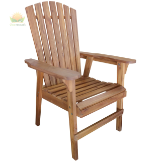 Over-Sized Natural Adirondack Chair