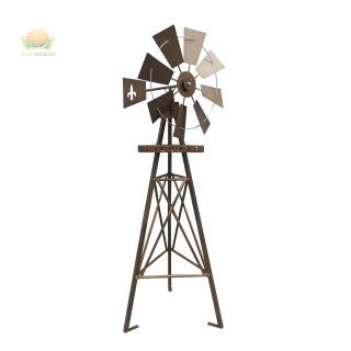 Rustic Fleur-de-lis Windmill - For Pickup ONLY (Excluding Wholesale Orders)