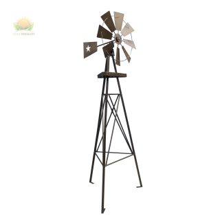 Rustic Star Windmill - For Pickup ONLY (Excluding Wholesale Orders)