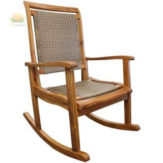 Sequoia Wicker Patio Rocker