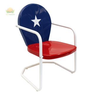 Texas Retro Metal Chair