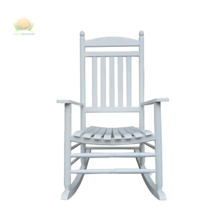 MODERN WHITE ROCK CHAIR 2